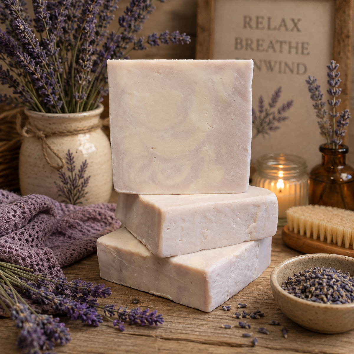 💜 Lavender Ultra-Creamy Cleansing Bar